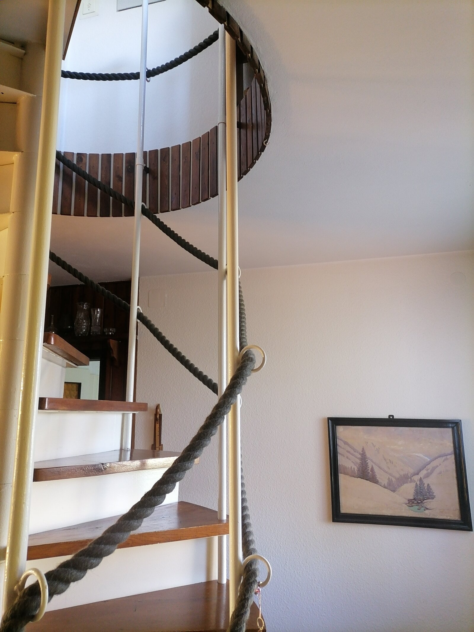 Wendeltreppe ins OG