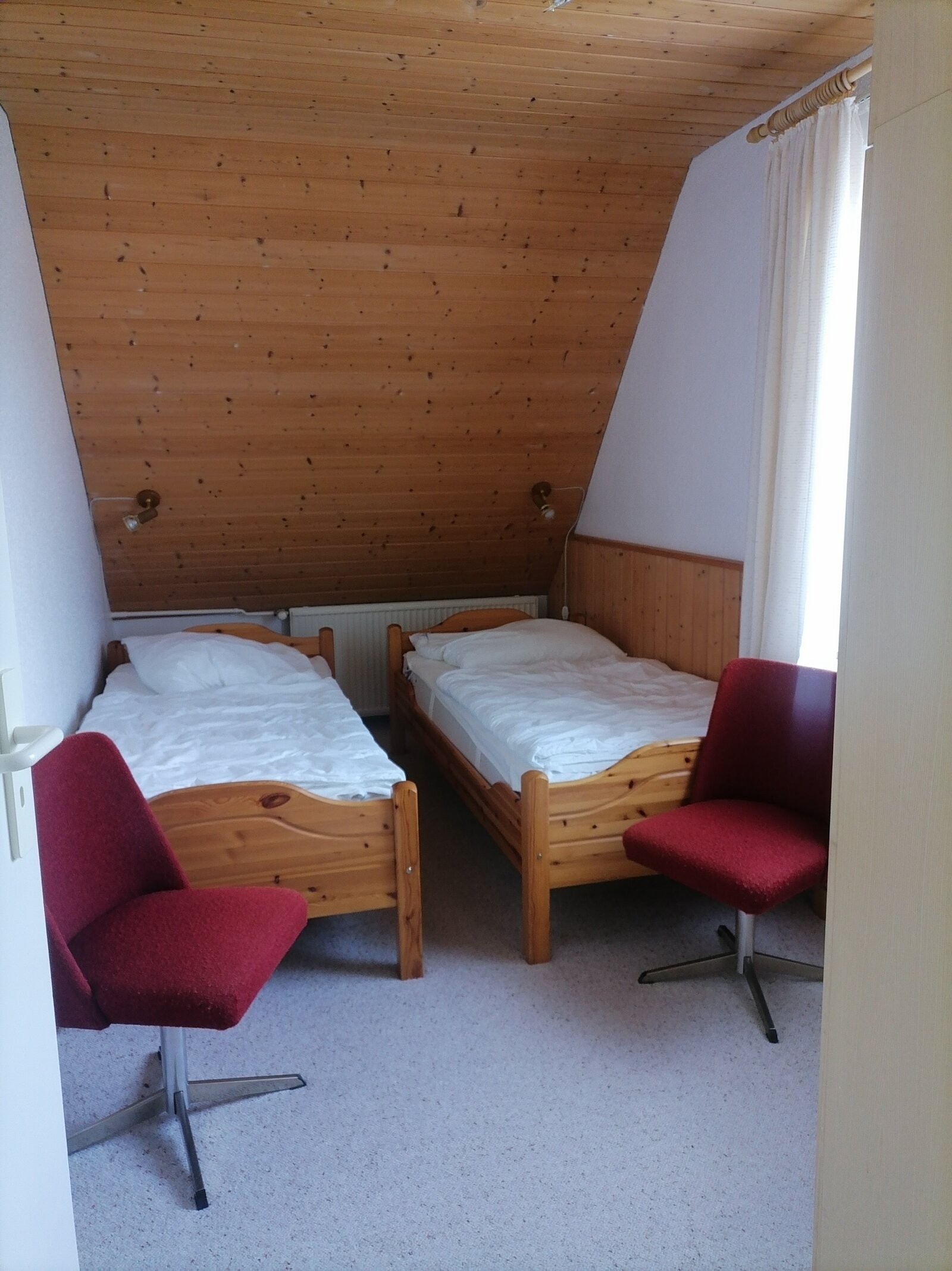 Schlafzimmer der Ferienwohnung